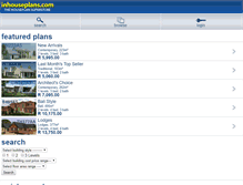 Tablet Screenshot of inhouseplans.com